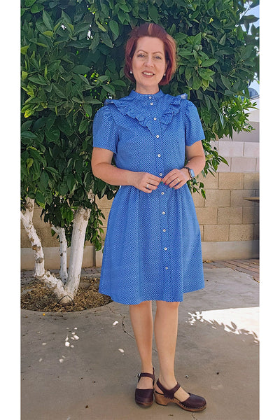 Koe's Forget-me-not Kelly dress