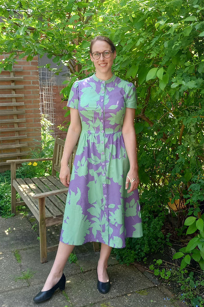 Sanne's Forget-me-not Kelly dress