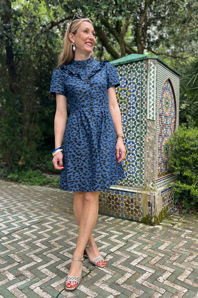 Aurelie's Forget-me-not Kelly dress