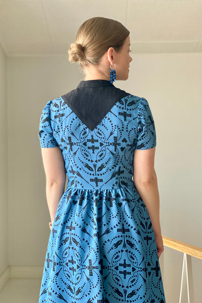 Marja's Forget-me-not Kelly dress